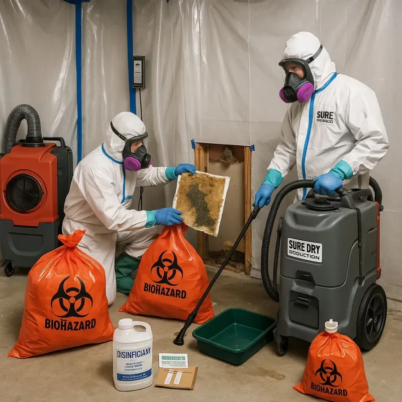 Contaminated Water Handling Protocols process in Cotuit, MA