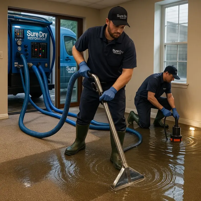 Water Extraction and Removal process in Cotuit, MA